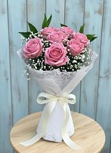Букет цветов из:  Розы в 40 лет октября