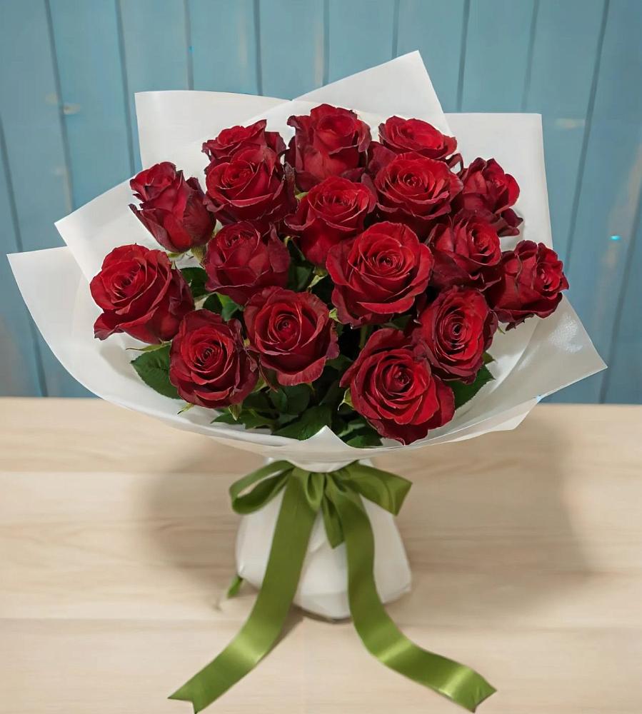 Букет Красные розы в 40 лет октября