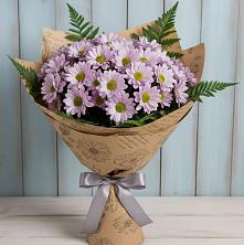 Букет цветов из:  Хризантемы в 40 лет октября