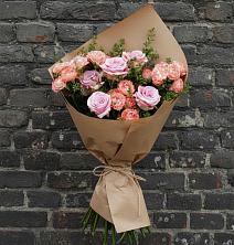 Букет цветов из:  Розы в 40 лет октября