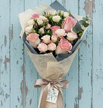 Букет цветов из:  Розы в 40 лет октября