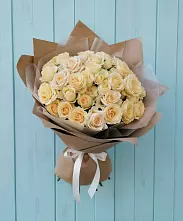 Букет Кремовое облако в 40 лет октября