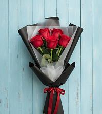 Букет цветов из:  Розы в 40 лет октября