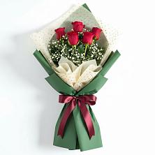 Букет цветов из:  Розы в 40 лет октября