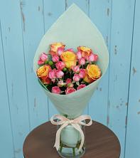 Букет цветов из:  Розы в 40 лет октября