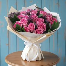 Букет цветов из:  Розы в 40 лет октября